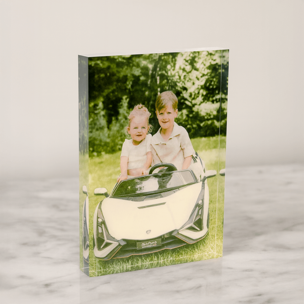 Tabletop Photo Block