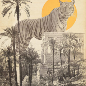 Giant Tiger In Ruins
