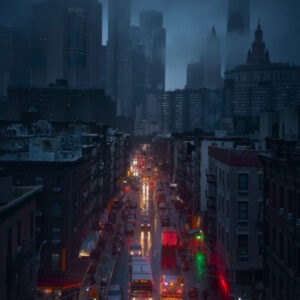 Raining China Town