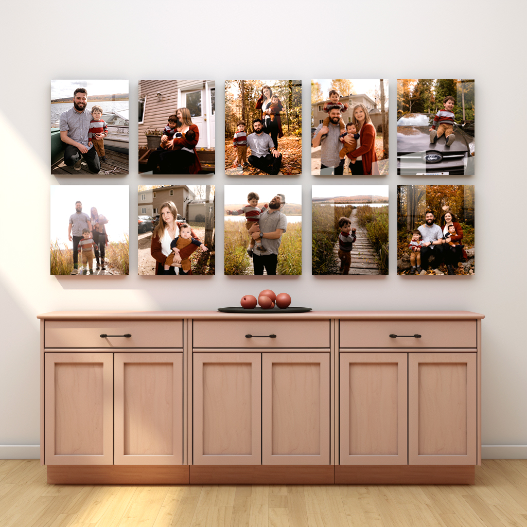 The Journey Ten gallery wall